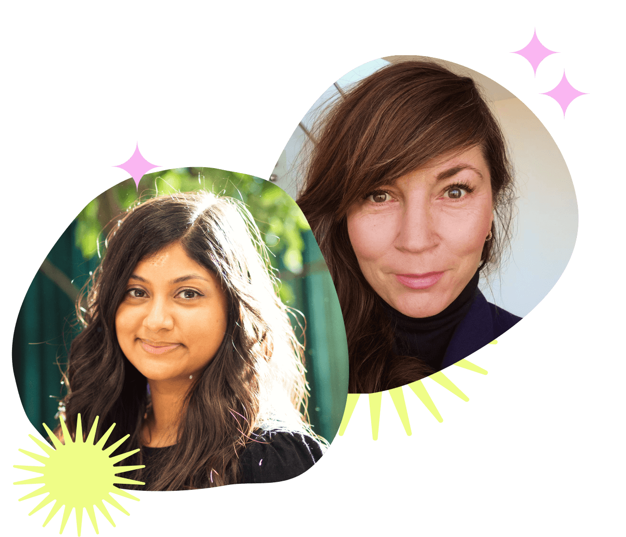 Anjoli and Mette, co-founders of YUME